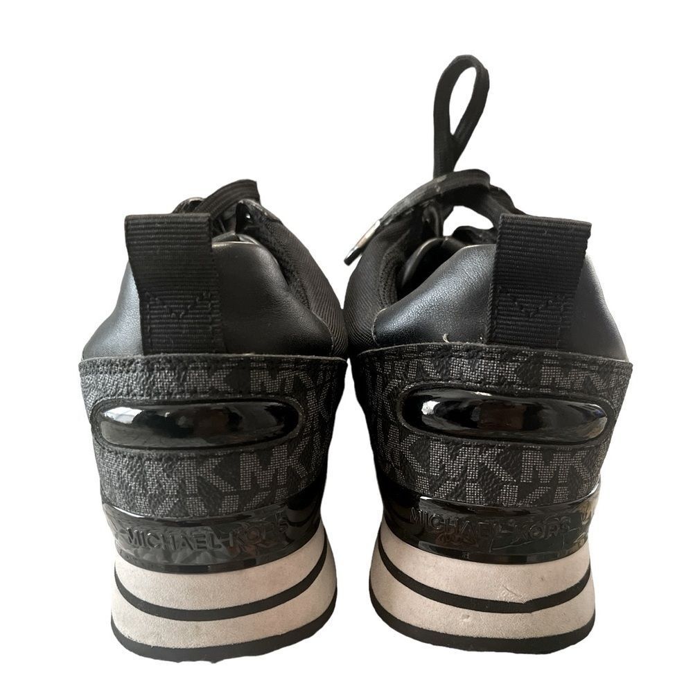 Michael Kors Wilma Color-Block Logo Trainer Fashion Sneakers - Picture 4 of 9